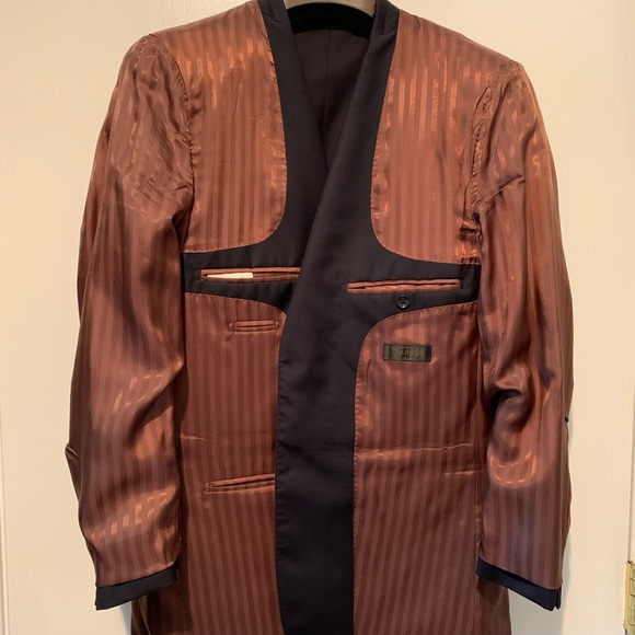 EUC Baroni Couture Navy Blazer - Picture 11 of 14